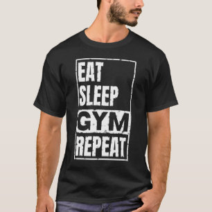 Camiseta coma sono ginásio repetir