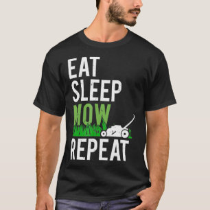 Camiseta Coma Sono Mow Repete O Funny Grass Paisagem