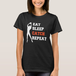 Camiseta Coma Sono Repetir Futebol de Receptor Selvagem