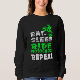 Camiseta Coma sono Ride Motocross Repetir Dieta