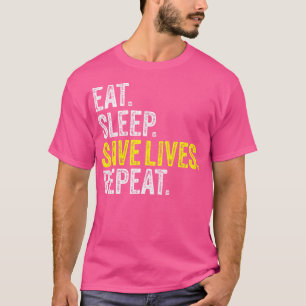 Camiseta Coma Sono Salve Vidas Enfermeira Emt Enfermando Do