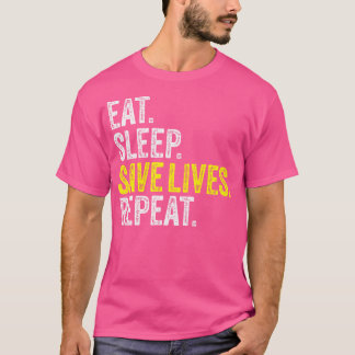 Camiseta Coma Sono Salve Vidas Enfermeira Emt Enfermando Do