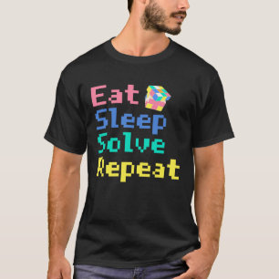 Camiseta Coma Sono Solucione Repetir Resolução de Resolução