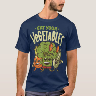 Camiseta Coma Sua Vegetal Vegan Engraçada Vegetariana