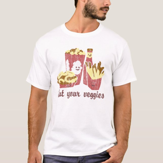Camiseta Coma suas vegetações (Frente)