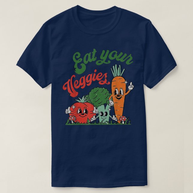 Camiseta Coma suas vegetações (Frente do Design)