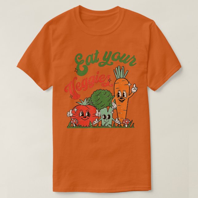 Camiseta Coma suas vegetações (Frente do Design)