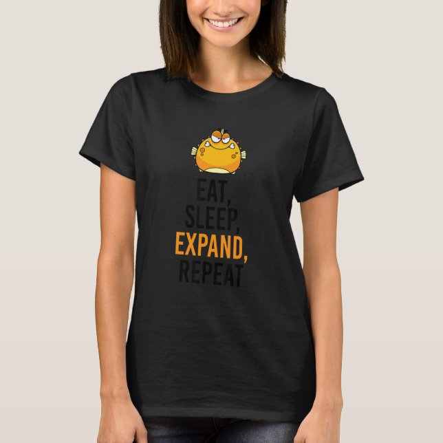 Camiseta Coma Suspensão Expanda Repetir Peixe-Sopro 2 (Frente)
