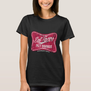 Camiseta Coma Tacos Pet Doggos Grunge Vintage