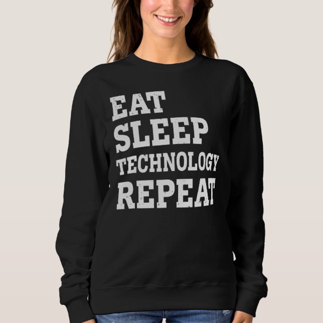 Camiseta Coma tecnologia do sono Repita o Sarcástico (Frente)