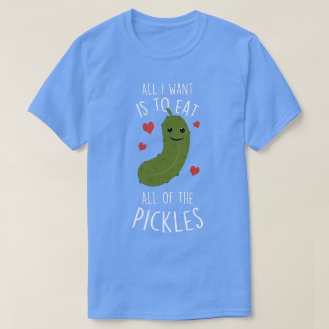 Camiseta Coma Todos Os Picles (Frente do Design)
