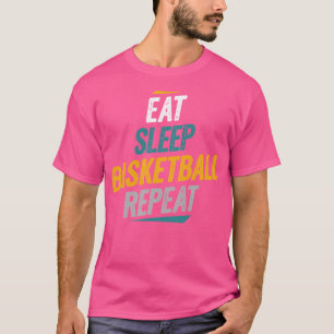 Camiseta Coma torcedores de basquete repetem jogadores de b