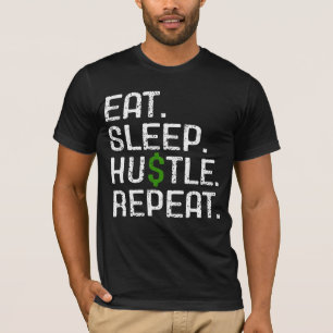 Camiseta Coma Trabalhe Dureza Repita