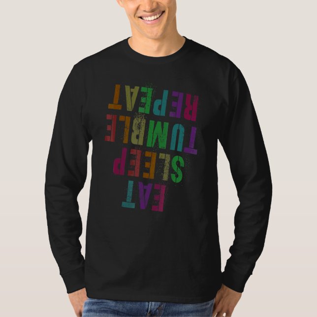 Camiseta Coma Tumble Repetit Tumble Team Toddler (Frente)