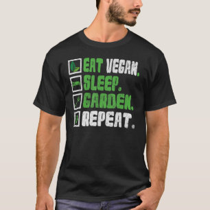 Camiseta Coma Vegan Jardim do Sono Repetir Vegetariano Anim