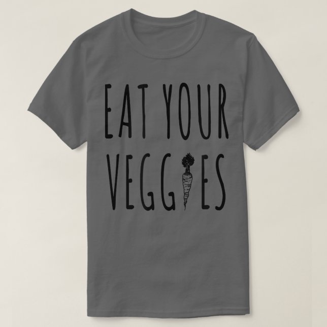 Camiseta Coma Veggies Vegan Vegetarian (Frente do Design)