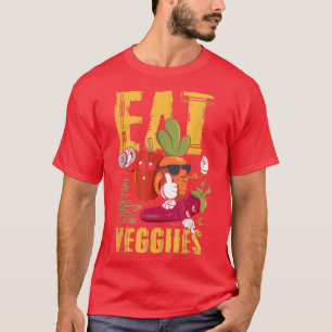 Camiseta Coma Veggies Vegans Vegans Vegetarian 471