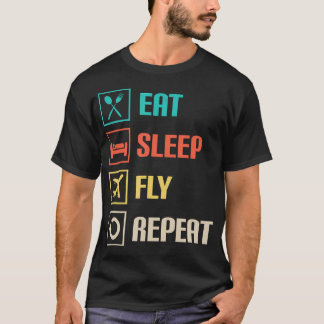 Camiseta Coma Voe Durma