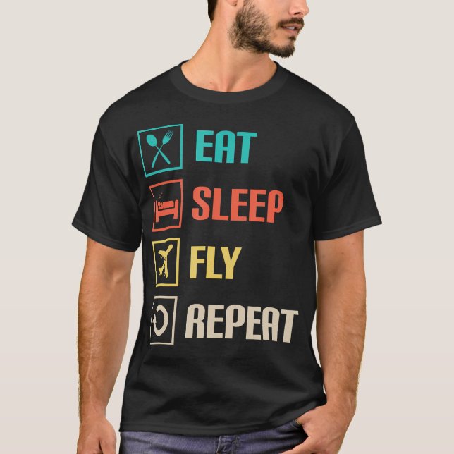 Camiseta Coma Voe Durma (Frente)