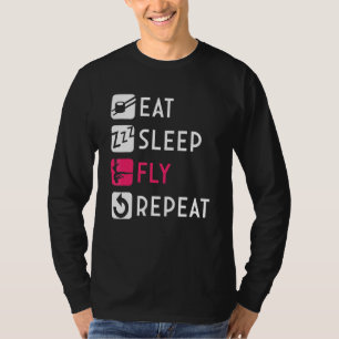 Camiseta Coma Voo do Sono Aéreo Seda Acrobática Dan