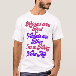 Camiseta Coma Vore Furries Engraçadas Piadas de poesia "Ki