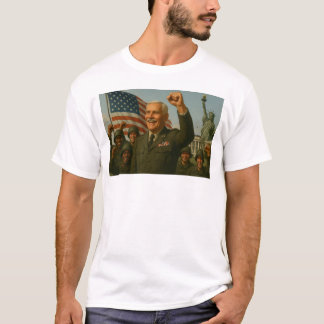 Camiseta Comandante Americano lidera com orgulho