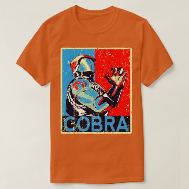 Camiseta Comandante Cobra 80 toneladas (Frente do Design)