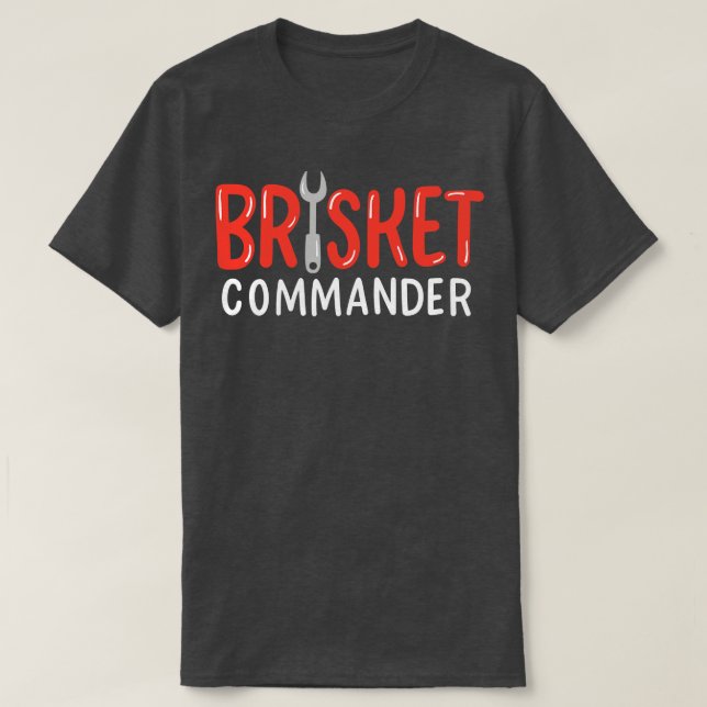 Camiseta Comandante de soquete (Frente do Design)