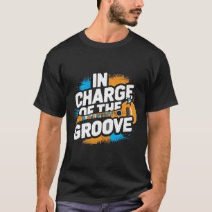 Camiseta Comandante do Groove - Tee Engraçado para Chefe do