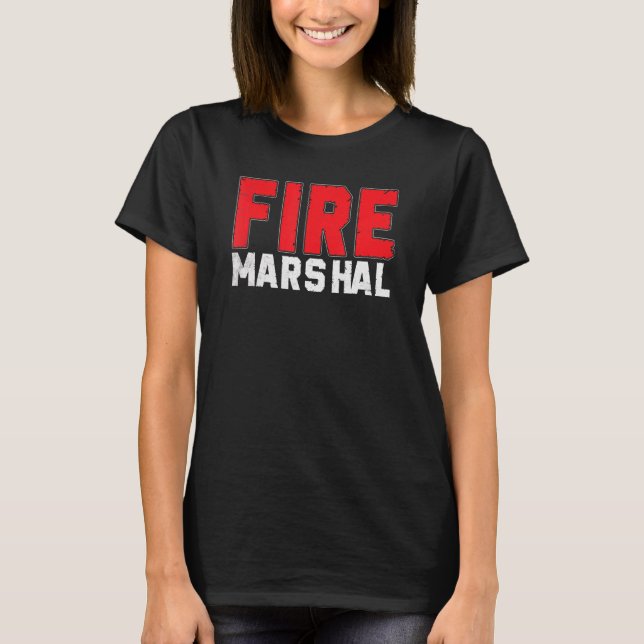 Camiseta Comandante dos Bombeiros, Comandante dos Bombeiros (Frente)