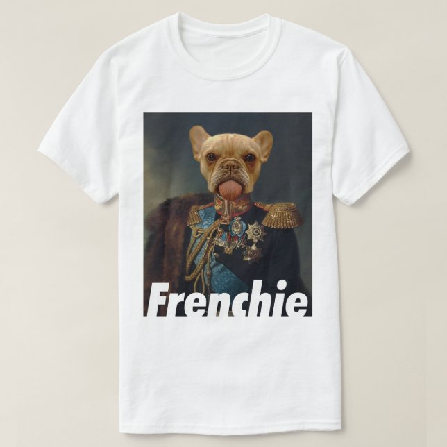 Camiseta Comandante Frenchie (Frente do Design)