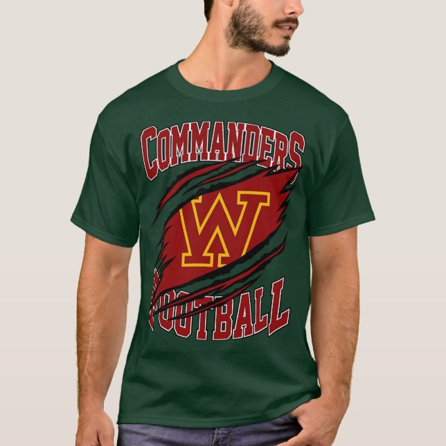 Camiseta Comandantes de Washington (Frente)