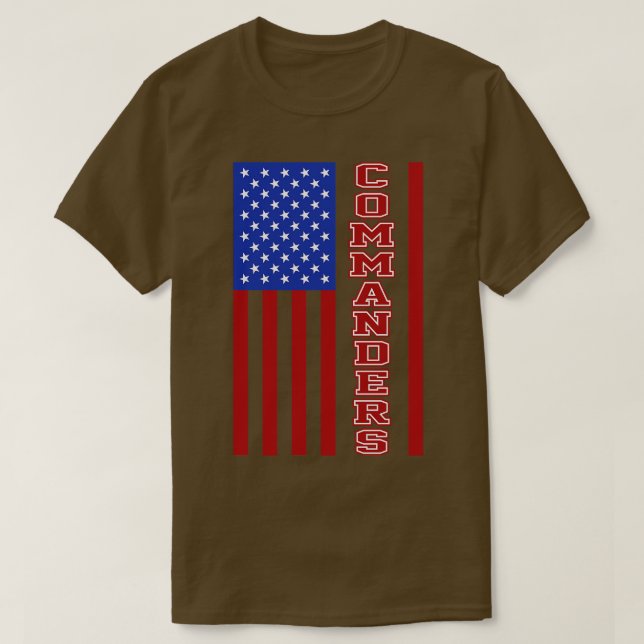 Camiseta Comandantes Futebol (Frente do Design)