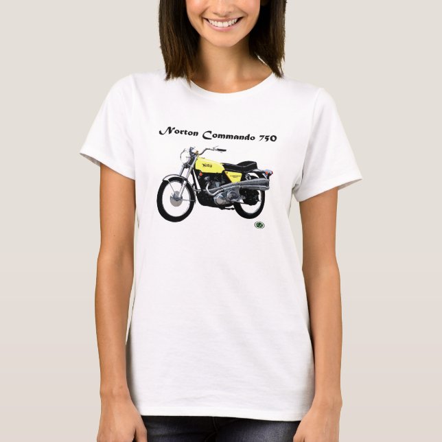 Camiseta Comando 750 de Norton (Frente)