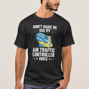 Camiseta Comando de Controlo do Diretor de Tráfego Aéreo