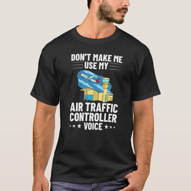 Camiseta Comando de Controlo do Diretor de Tráfego Aéreo (Frente)