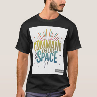 Camiseta Comando do seu espaço
