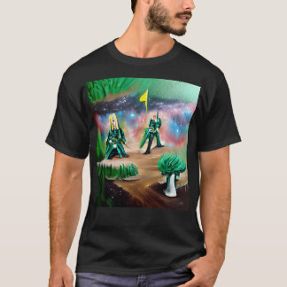 Camiseta Comando Galático Ashtar Galactic da Floresta Fantá
