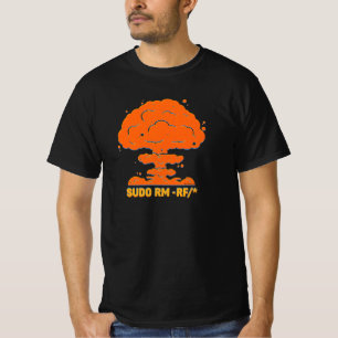 Camiseta Comando Linux - Prepare-se para o impacto engraçad