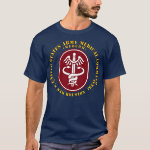 Camiseta Comando Médico dos Estados Unidos SSI Ft Sam Houst