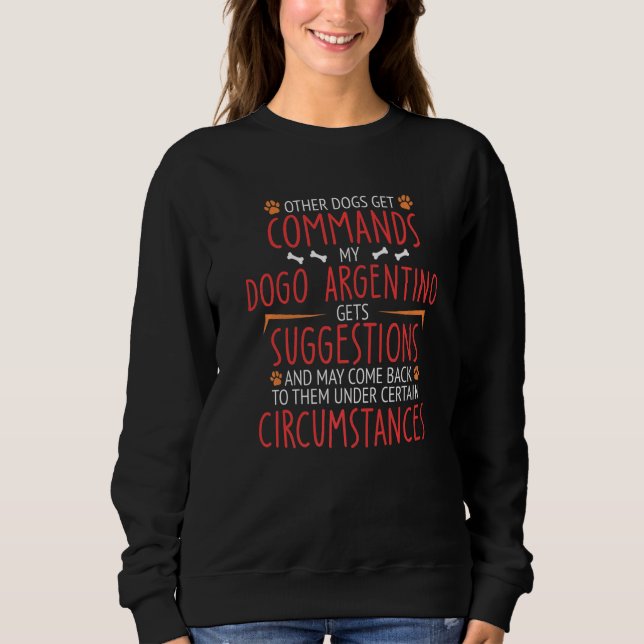 Camiseta Comandos Dogo Argentino (Frente)