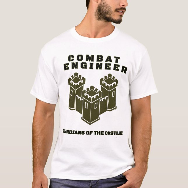 Camiseta Combat Engineer Castle Guardians T‑Shirt (Frente)