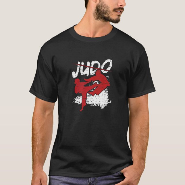 Camiseta Combat fight Judo Trainer Athlete Premium_1 (Frente)