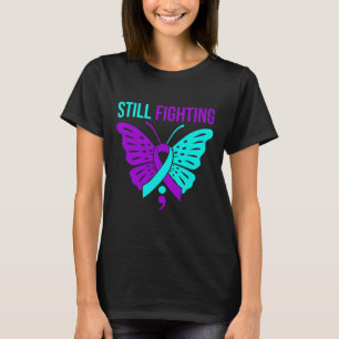 Camiseta Combate à Felicidade e Sensibilização Suicida - Gr