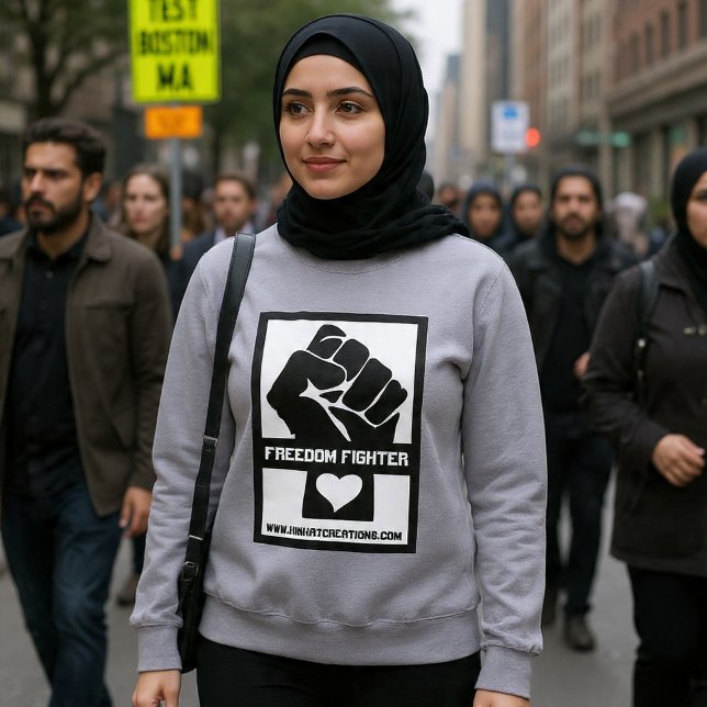 Camiseta Combate à Liberdade (Criador carregado)