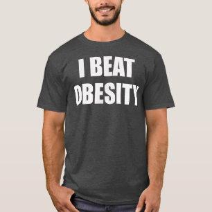 Camiseta Combate à Obesidade Engraçado pela Malhação Motiva
