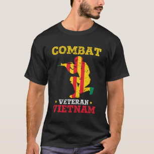 Camiseta Combate ao Vietnã aposentado Patriótico