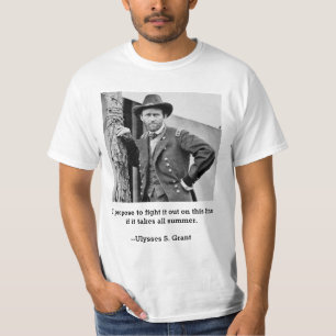 Camiseta Combate-O Nesta Linha (citação de Subvenção dos EU