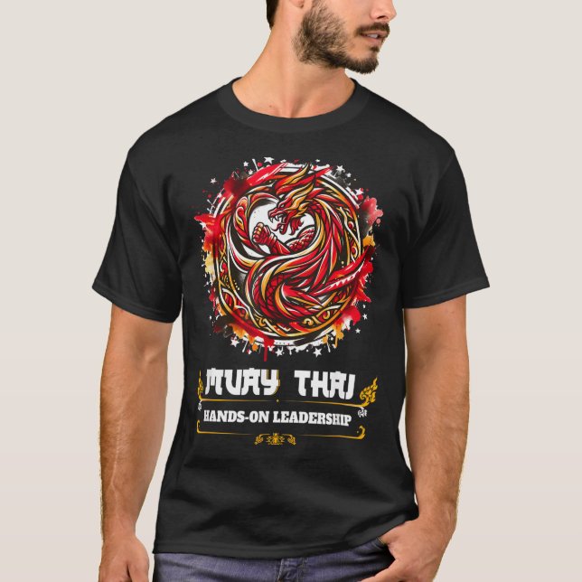 Camiseta Combate Srts Boxe Tailandês MMA Kickboxing Humor M (Frente)