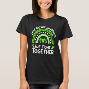 Camiseta Combatemo-Nos Juntos Com A Consciência Da Doença D
